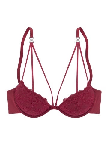 LASCANA Push-up-BH in rot