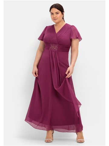 sheego Abendkleid in beere