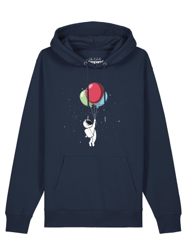 wat? Apparel Sweatshirt Little Balloon Astronaut in Dunkelblau