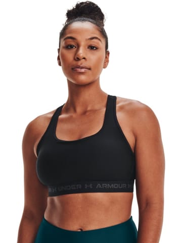 Under Armour Sport-BH "Sport-BH Armour Mid Crossback" in Schwarz