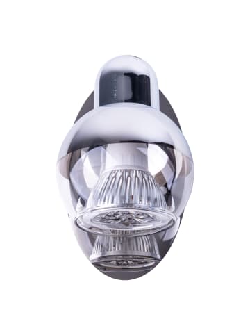 näve LED Spot "BOCCIA" in chrome - (L)14 cm x (B)13.5 cm x (H)8 cm - EEK G
