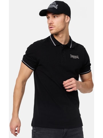 Lonsdale Polo "Causton" in Schwarz