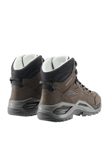 LOWA Outdoorstiefel RENEGADE EVO LL MID in dunkelbraun/schwarz