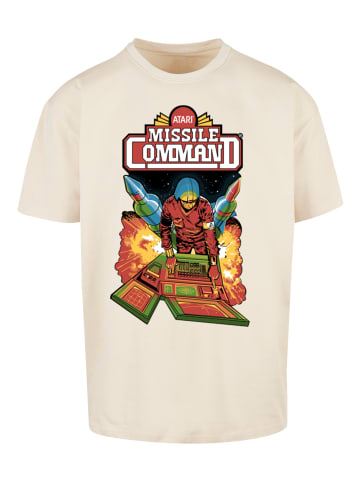 F4NT4STIC Oversize T-Shirt Arcade Game Atari Retro in sand