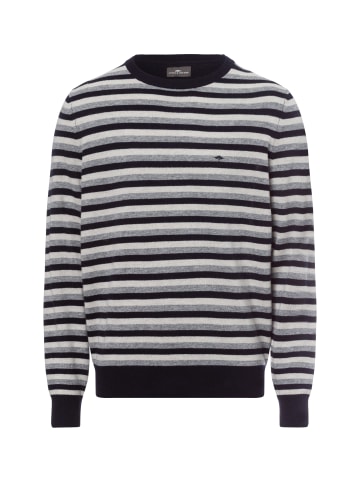 FYNCH-HATTON Cashmerepullover in grau marine - 0001