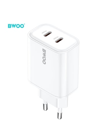 Wisam BWOO CDA206 PD 35W Wandladegerät 1x USB-C-Anschluss weiß