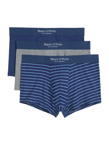 Marc O'Polo Retro Pants Trunk Essentials in iris ink/grey mel/blue stripe