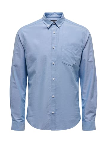 Only&Sons Hemd 'Salvaro' in hellblau