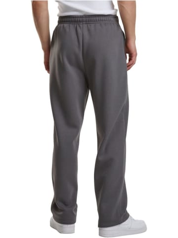 Urban Classics Jogginghose FLUFFY TRACKPANTS comfort/relaxed in Grau