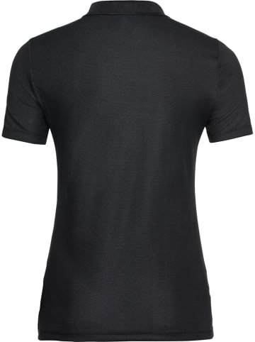 Odlo Polo "Polo Shirt Short-Sleeve F-Dry" in Schwarz