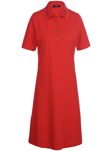 PETER HAHN Midikleid Cotton in rot