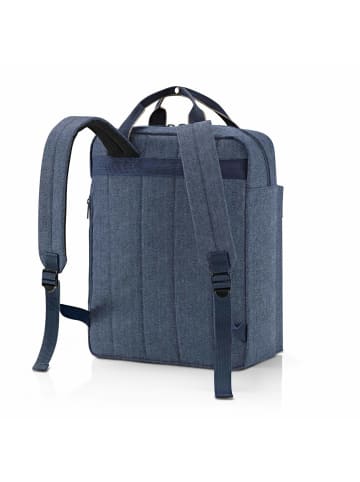 Reisenthel allday Rucksack M - 15.6" 39 cm in herringbone dark blue