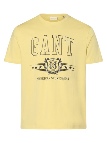 Gant T-Shirt in gelb