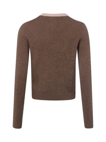 Marie Lund Strickjacke in mocca - 0002