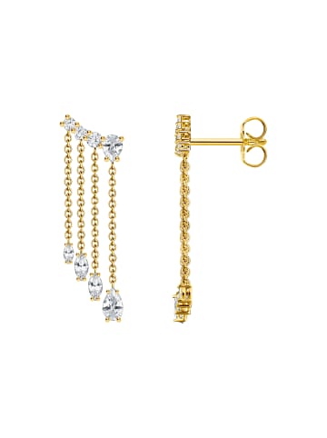 Thomas Sabo Wasserfall-Ohrringe in gold, bunt