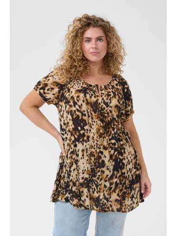 KAFFE curve Tunika KCami A-shape in Leopard Print
