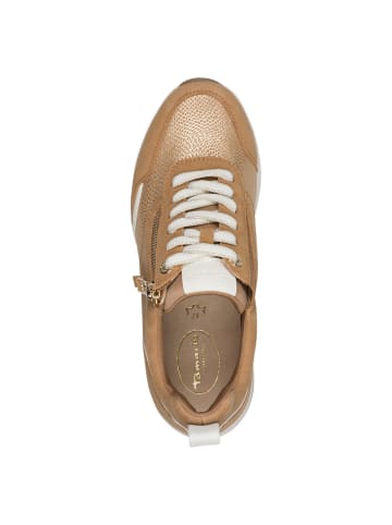 Tamaris WIDE FIT Sneaker in CAMEL