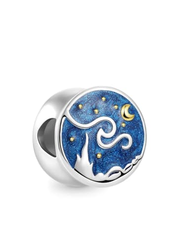 GNOCE Sterling Silber Sternennacht Charm