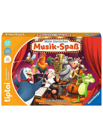 Ravensburger Lernspiel tiptoi® Mein tierischer Musik-Spaß 3-5 Jahre in bunt