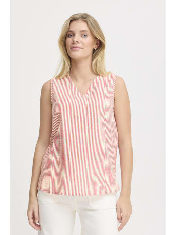Fransa Ärmellose Bluse FRCAYLA Normal in Cayenne stripes