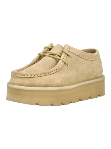 Clarks Halbschuhe MEARE WALLA. Beige