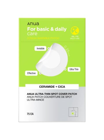 Anua Akne-Patch Ultra-Thin Spot Cover Patch, 100 g
