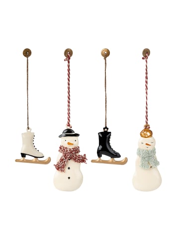 Maileg Deko Hänger Winter Wonderland 4er Set 13 cm