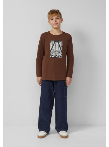 s.Oliver T-Shirt in 8844_dunkelbraun