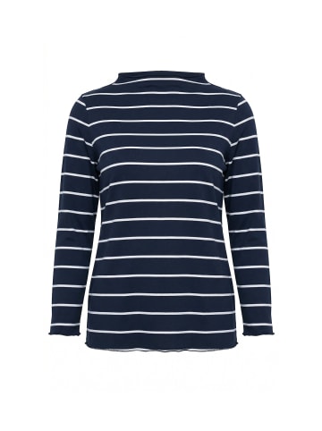 Ulla Popken Langarmshirt in marine