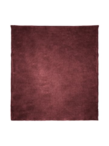 relaxdays Kuscheldecke in Bordeaux - (B)200 x (T)220 cm