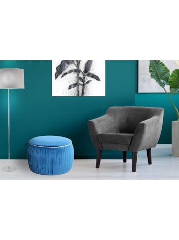 Kayoom Hocker Adoree in blau
