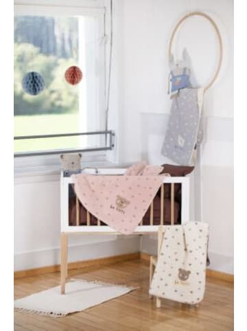 David Fussenegger  Nonbook - Fussenegger MILA Baby- und Schlafdecke "be happy" Stick