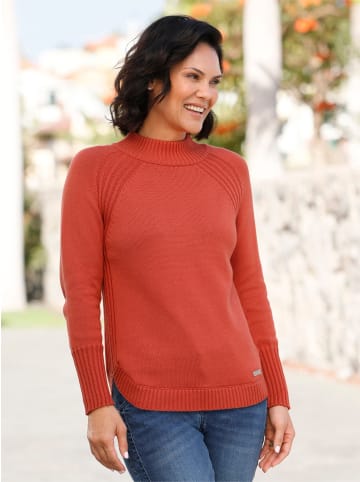 WITT WEIDEN Stehkragenpullover in terra