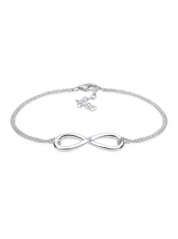 Elli DIAMONDS  Armband 925 Sterling Silber Infinity in Silber