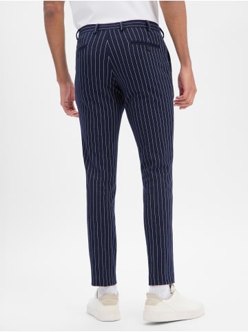 Finshley & Harding London Hose Hoxdon in marine weiß