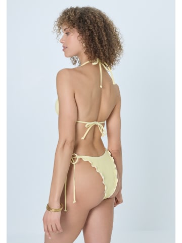 LSCN BY LASCANA Triangel-Bikini in soft yellow