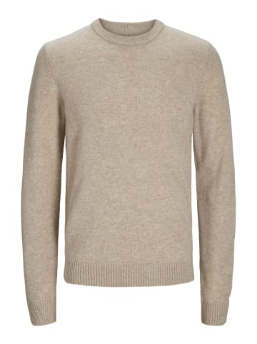 Jack & Jones Strickpullover in Oatmeal