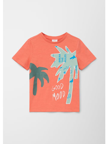 s.Oliver T-Shirt kurzarm in Orange