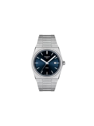 Tissot PRX 40mm Uhr silber blau T137.410.11.041.00