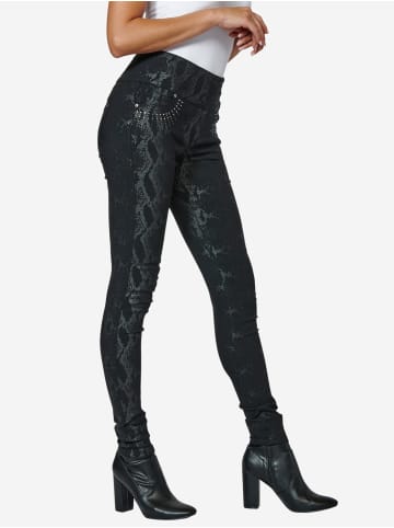 KOROSHI Spenhose in schwarz