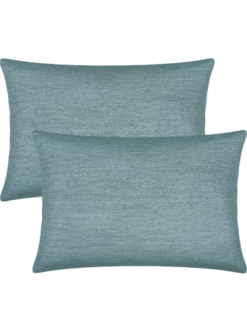 Erwin Müller Jacquard Kissenhülle 2er-Pack ja in hellblau