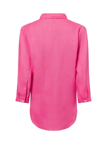 Franco Callegari Leinenbluse in koralle - 0032
