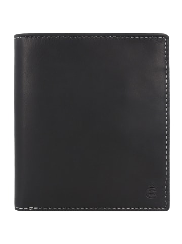 Esquire Dallas Geldbörse RFID Schutz Leder 12 cm in schwarz