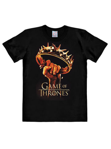 Logoshirt T-Shirt Game Of Thrones - Krone in schwarz