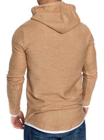 Amaci&Sons 2in1 Kapuzenpullover PEORIA in Beige