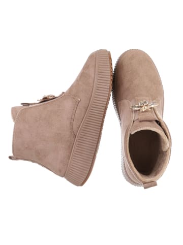 Ital-Design High Heel in Hellbraun