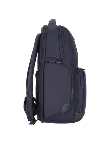 Piquadro Brief Rucksack RFID 42 cm Laptopfach in blue