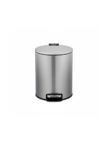 relaxdays Kosmetikeimer in Silber - 5 l