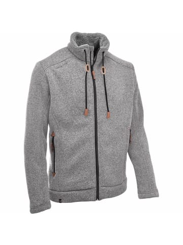 Maul Sport Strickfleece Jacke Lichtenau in Hellgrau