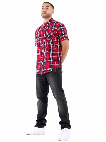 Lonsdale Hemd "Brixworth" in Rot